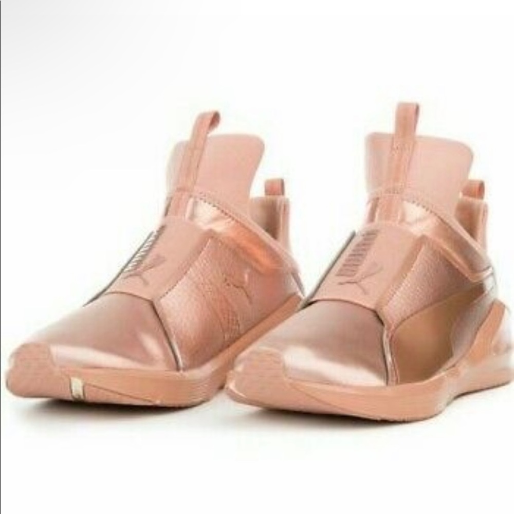 PUMA Fierce Women's Trainer High Top Copper Rose Sneakers